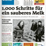 Titelblatt der Bezirksblätter Melk